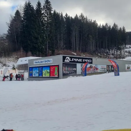 U špičáku Albrechtice v Jizerskych horach