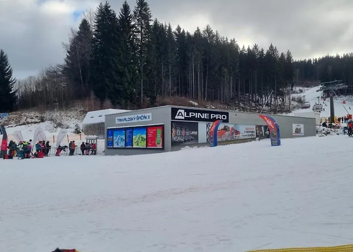 U špičáku Albrechtice v Jizerskych horach
