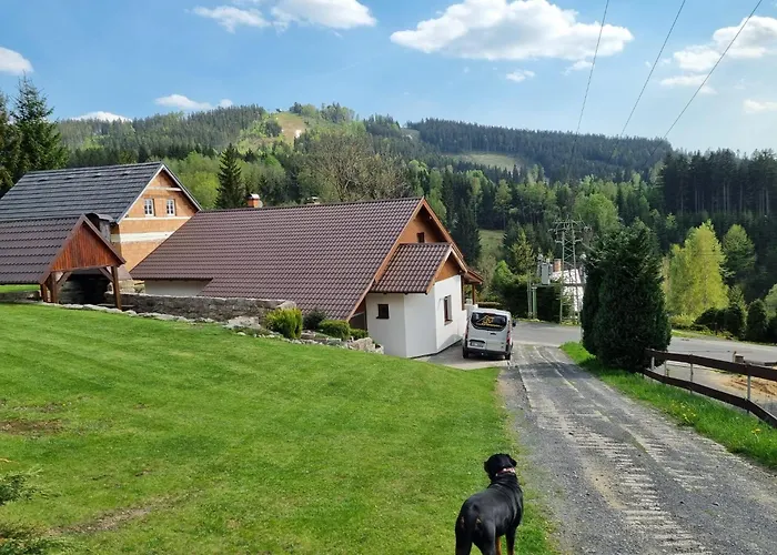 U špičáku * Albrechtice v Jizerskych horach